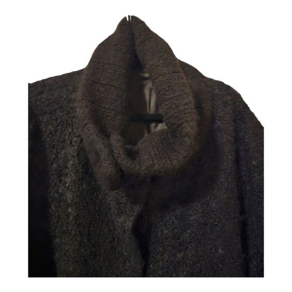 EILEEN FISHER Alpaca Blend Curly Texture Coat - Size 2X - Picture 5 of 11